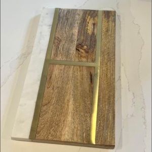 Crate and Barrel Charcuterie Board